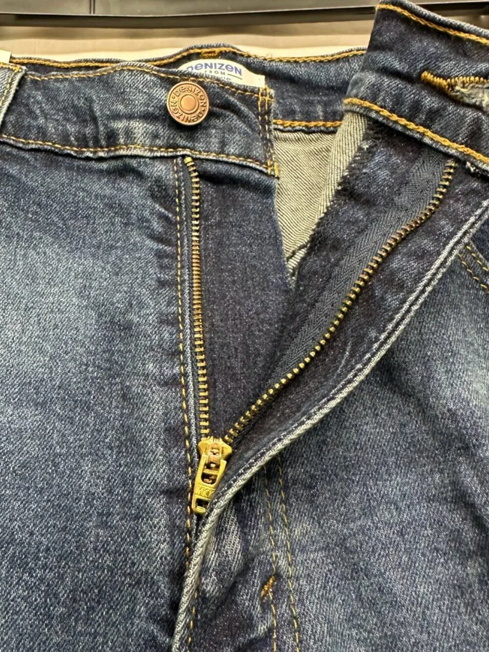 Denizen from Levi's 285 Relaxed Fit Jeans Men's 36x34 Straight Leg Blue Denim NW